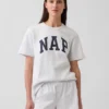 Oversized pyžamové tričko s logem Nap