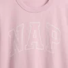 Oversized pyžamové tričko s logem Nap