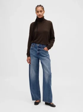 Oversized rolák s pointelle vzorem