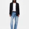 Oversized sako z materiálu Bistretch