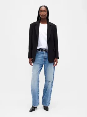 Oversized sako z materiálu Bistretch