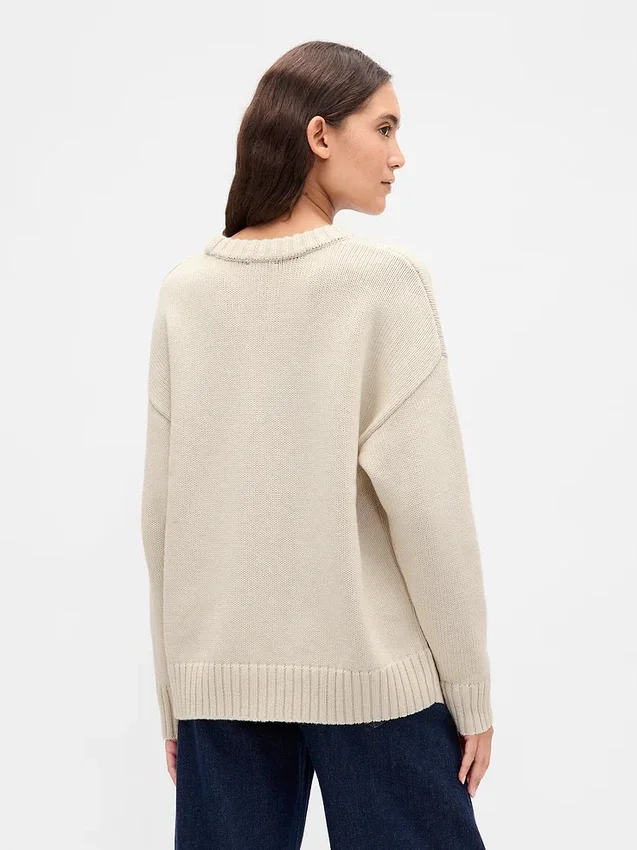 Oversized svetr ze 100 % bavlny