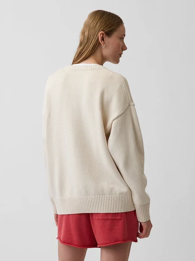 Oversized svetr ze 100 % bavlny