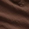 Oversized top z bavlněné gázy s rozparkem u krku