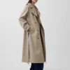 Oversized trenčkot