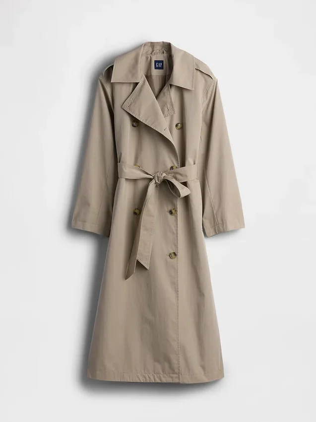 Oversized trenčkot
