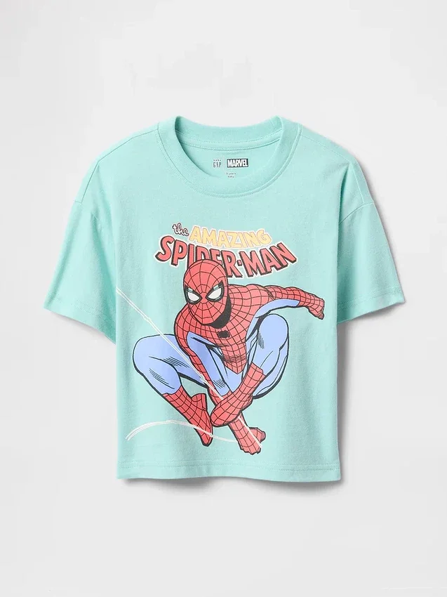 Oversized tričko s potiskem Marvel pro miminka a batolata