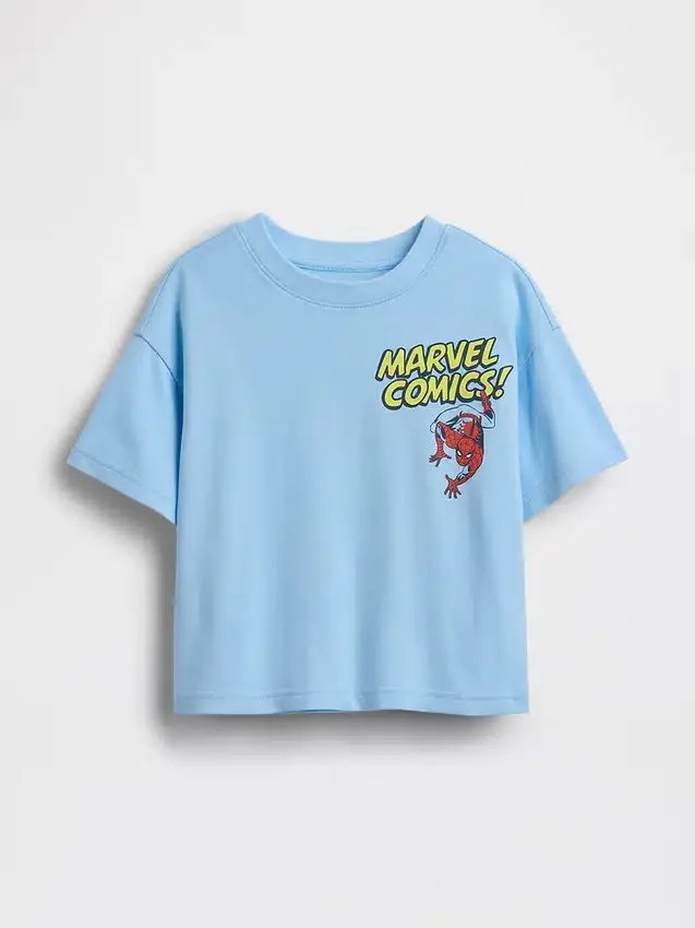Oversized tričko s potiskem Marvel pro miminka a batolata