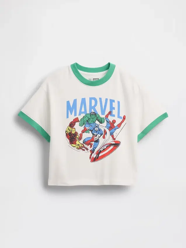 Oversized tričko s potiskem Marvel pro miminka a batolata