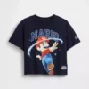 Oversized tričko s potiskem Super Mario pro batolata
