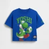 Oversized tričko s potiskem Super Mario pro batolata