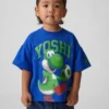 Oversized tričko s potiskem Super Mario pro batolata