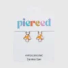 Pierced Co – přívěsky ve tvaru zahradních hub pro náušnice typu „huggie“