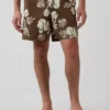 Plavky s volným střihem, délka 6"
