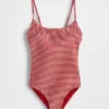 Plavky s výstřihem do U