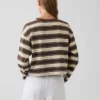 Pletené oversized zkrácené tričko