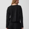 Pletené oversized zkrácené tričko