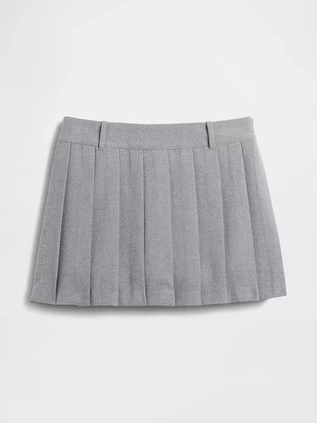 Plisovaná mini sukně-šortky