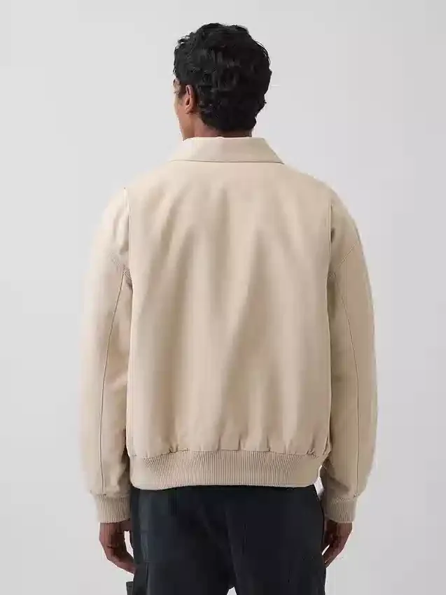 Plátěná bomber bunda