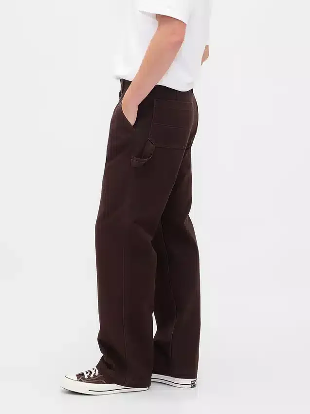 Plátěné volné kalhoty ve stylu 90. let