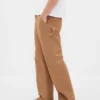Plátěné volné kalhoty ve stylu 90. let