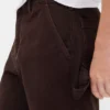 Plátěné volné kalhoty ve stylu 90. let
