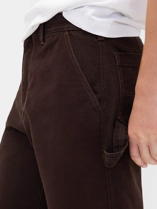 Plátěné volné kalhoty ve stylu 90. let