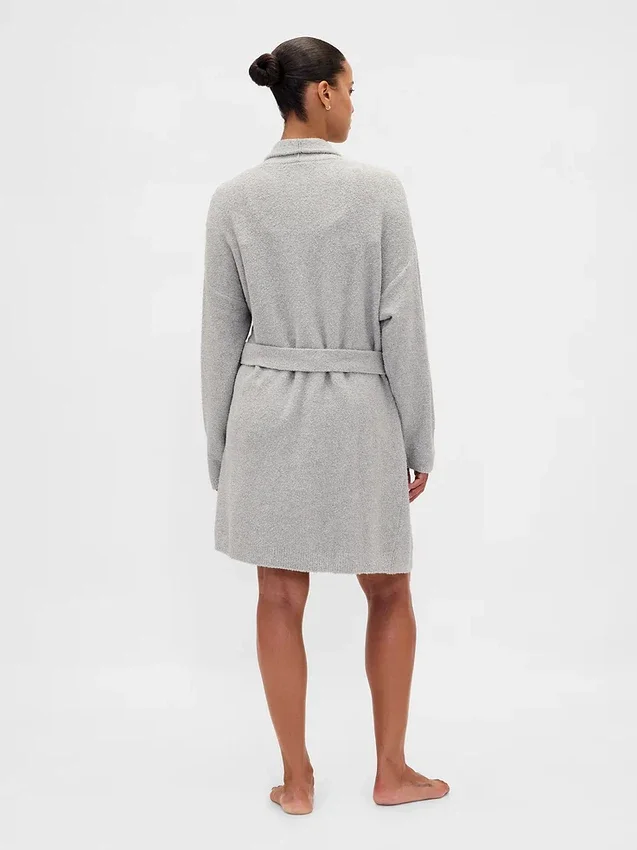 Pohodlný župan z materiálu CashSoft Boucle