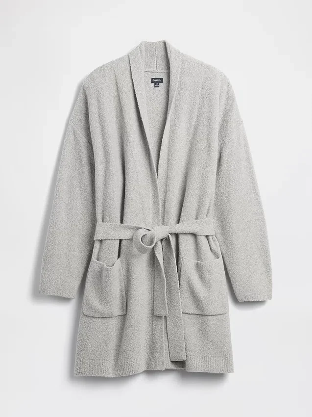 Pohodlný župan z materiálu CashSoft Boucle