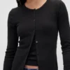 Pointelle kardigan