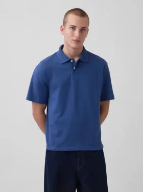 Polo tričko z piké s volným střihem