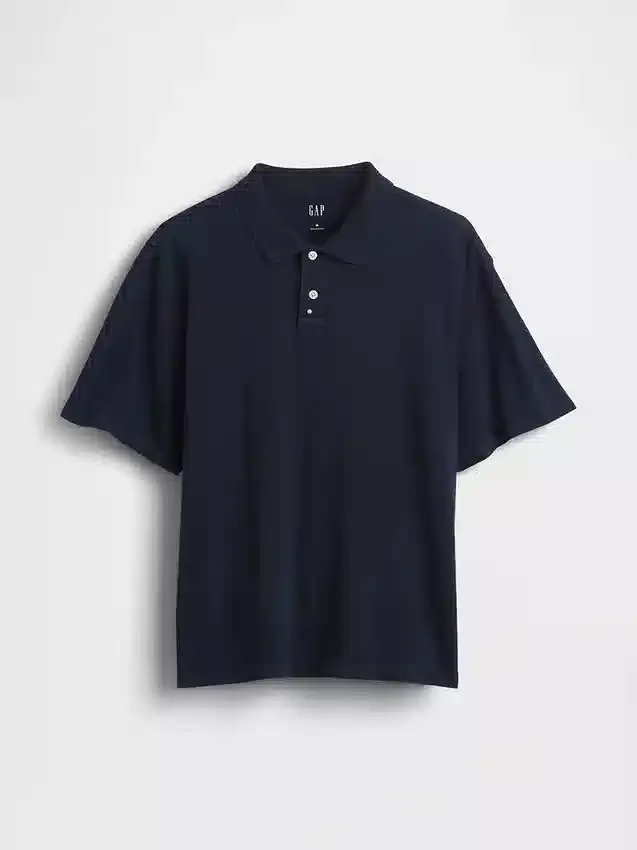 Polo tričko z piké s volným střihem