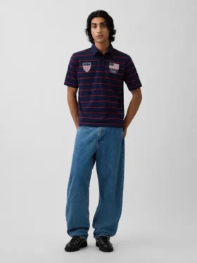 Polokošile pro dospělé s motivem Team USA