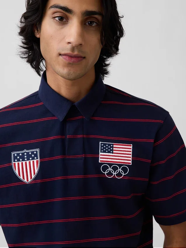 Polokošile pro dospělé s motivem Team USA