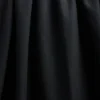 Popelinová maxi sukně s nízkým pasem