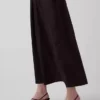 Popelínové maxi šaty s nízkým pasem