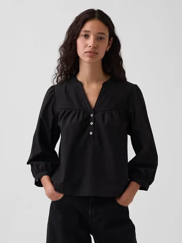 Poplinová popover top