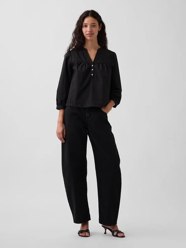 Poplinová popover top