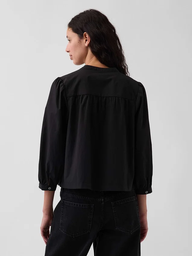 Poplinová popover top