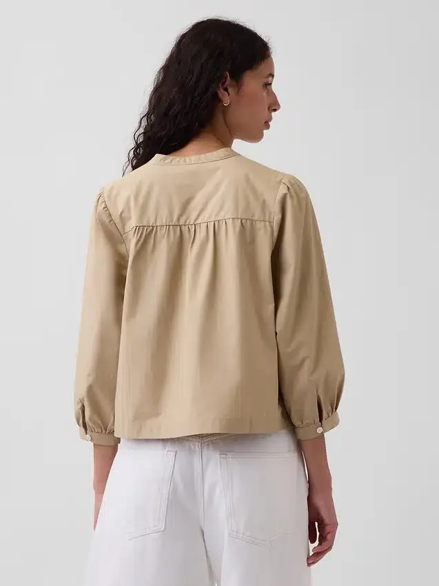 Poplinová popover top