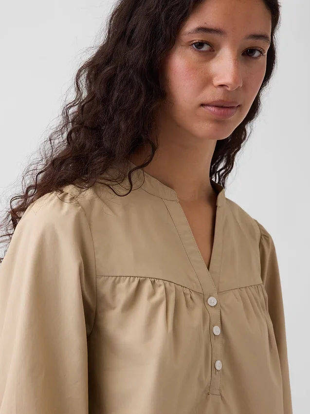 Poplinová popover top
