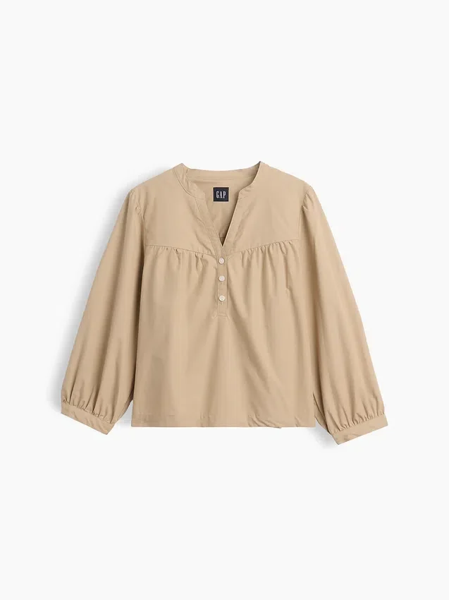 Poplinová popover top