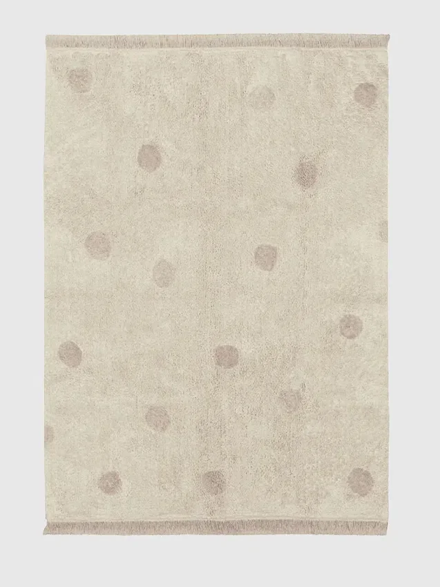 Pratelný koberec Lorena Canals Hippy Dots Vintage Nude