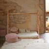 Pratelný koberec Lorena Canals Hippy Dots Vintage Nude