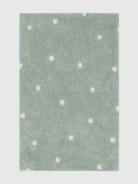 Pratelný koberec Lorena Canals Mini Dot Blue Sage