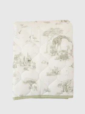 Prošívaná hrací podložka Safari Toile od značky Gilded Bird