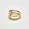 Prsten Admiral Row Gold Double Knot