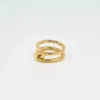 Prsten Admiral Row Gold Double Knot