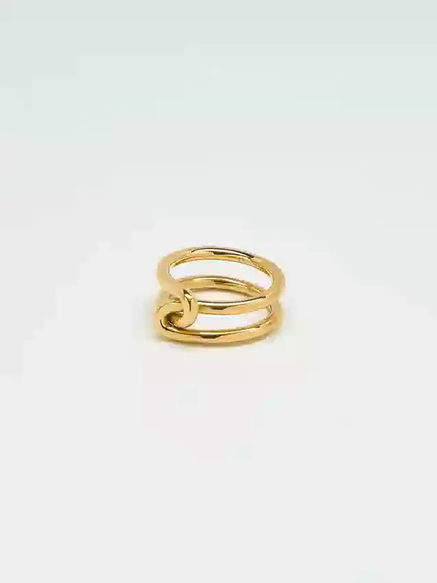 Prsten Admiral Row Gold Double Knot