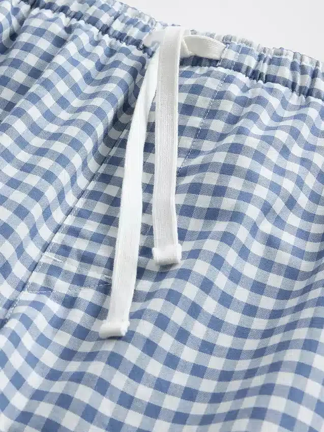 Pyžamové kalhoty volného střihu